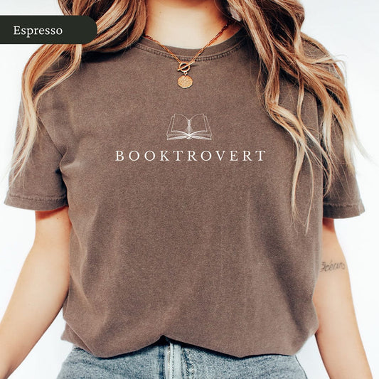 Booktrovert Book Shirt
