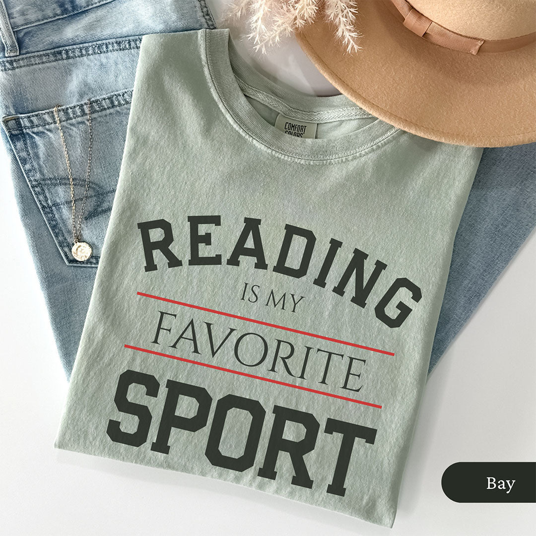 Reading is My Favorite Sport Tee
