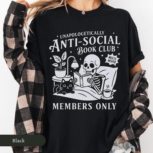 Anti-Social Book Club Shirt
