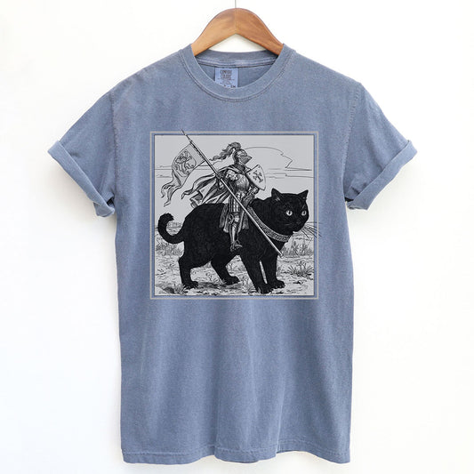 Medieval Knight Cat Rider Shirt