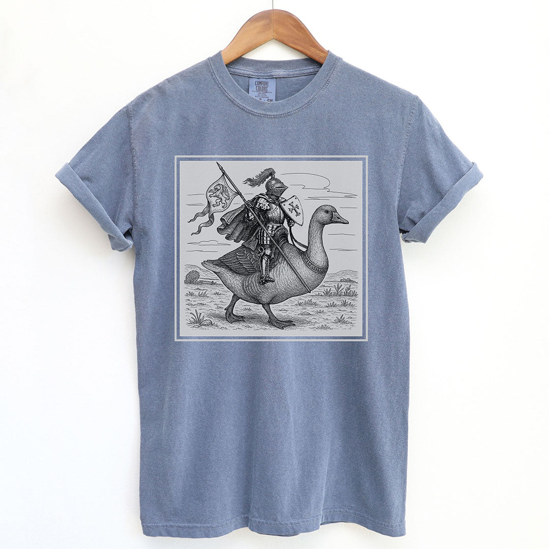 Medieval Knight Goose Rider Shirt