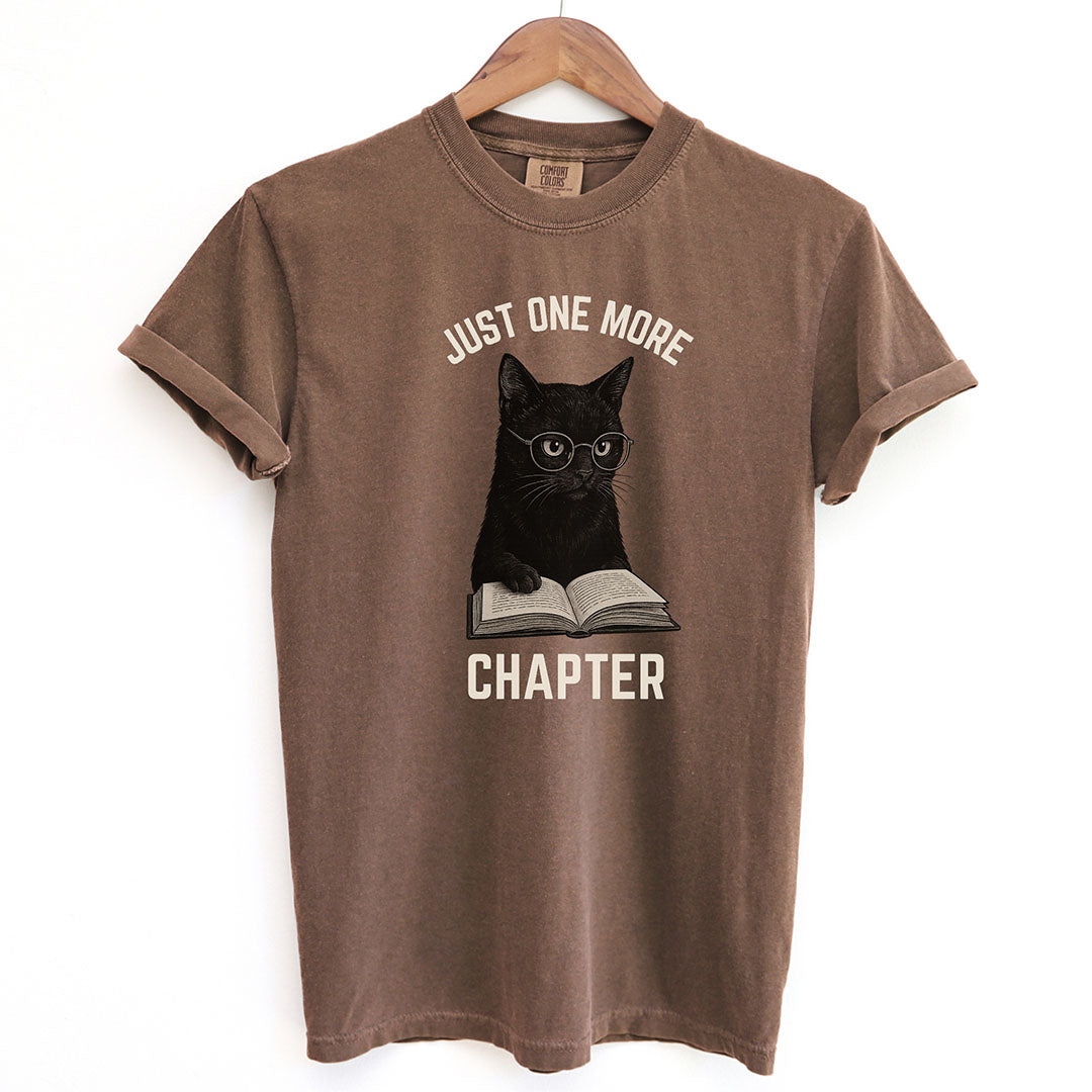 One More Chapter Funny Black Cat Shirt