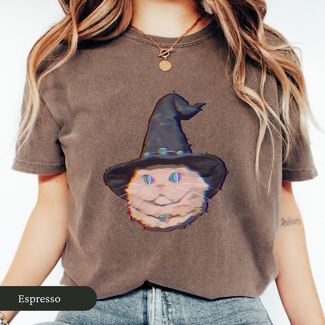 Retro Wizard Cat Shirt