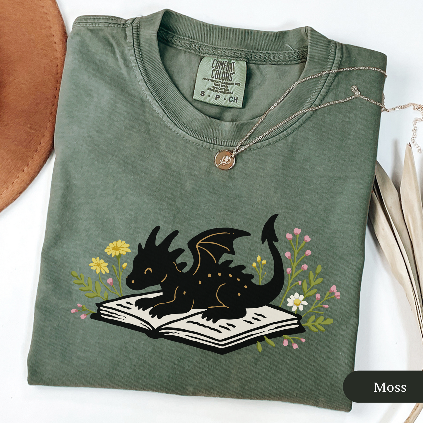 Cute Book Dragon Shirt