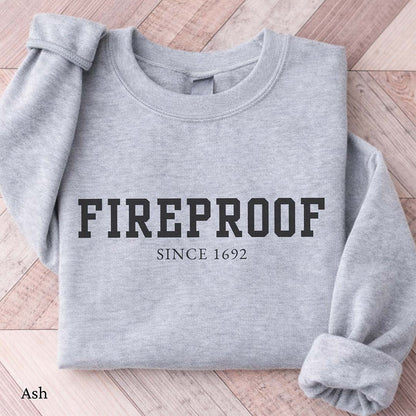 Varsity Fireproof Since 1692 Witchy Sweatshirt