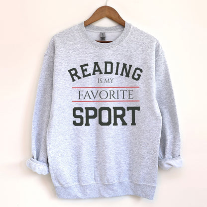 Reading is My Favorite Sport Sweatshirt