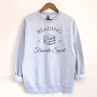 Reading is My Favorite Sport Sweatshirt