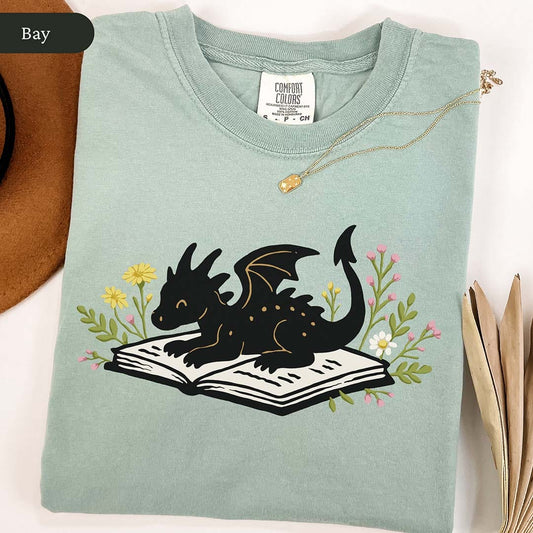Cute Book Dragon Shirt