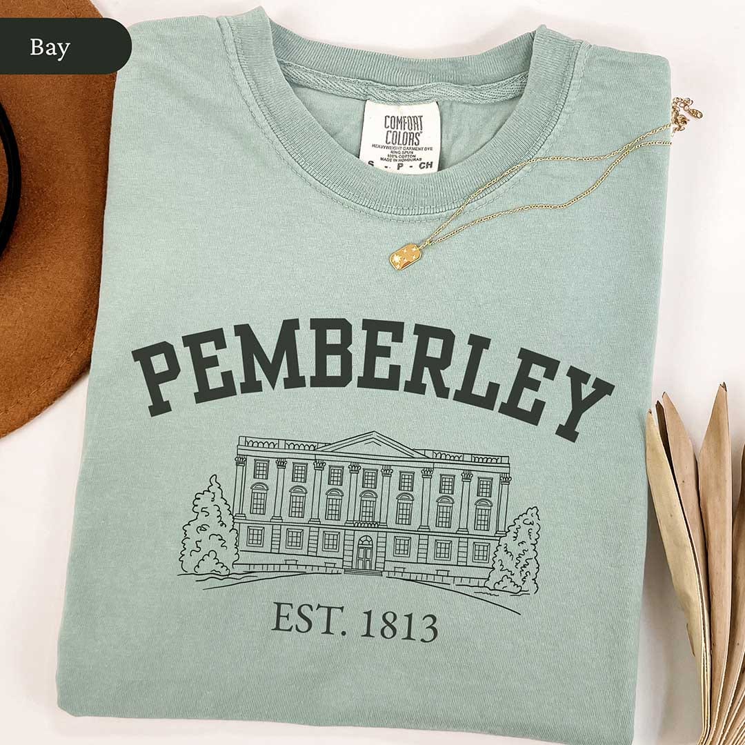 Pemberley House Pride and Prejudice Shirt