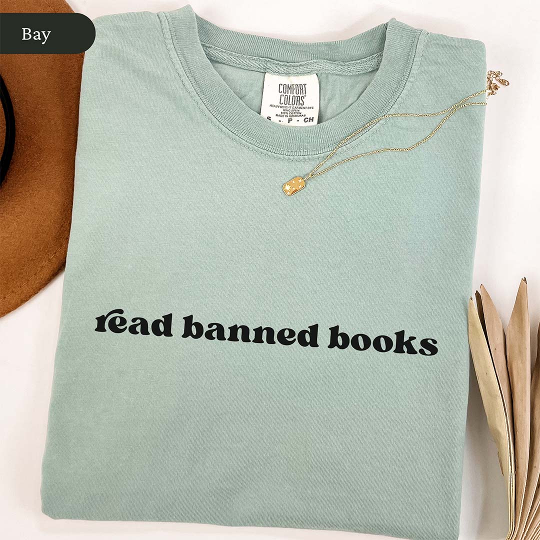 Minimalist Read Banned Books Shirt