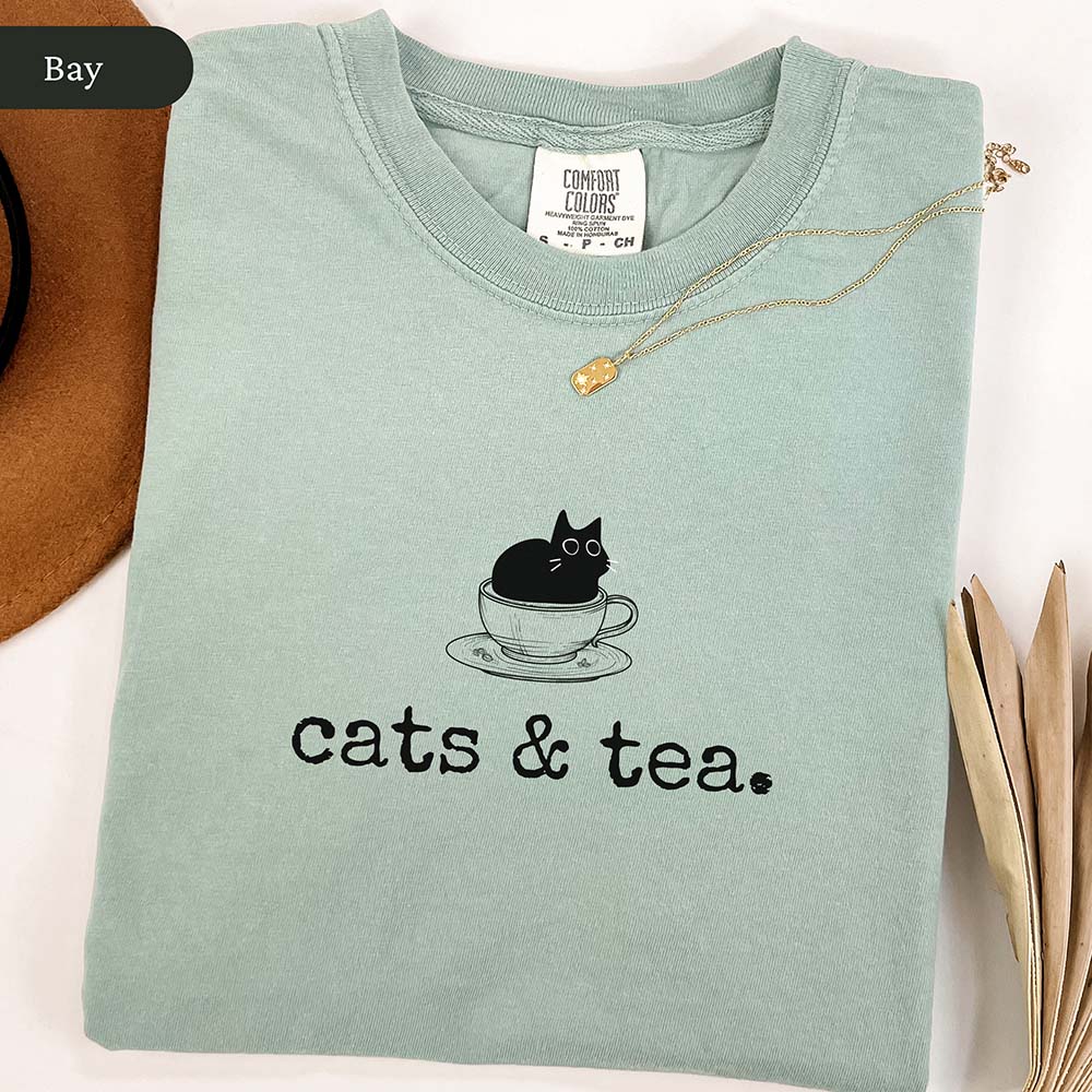 Cats & Tea T-Shirt