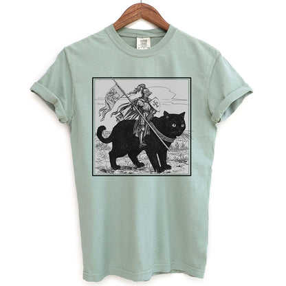 Medieval Knight Cat Rider Shirt