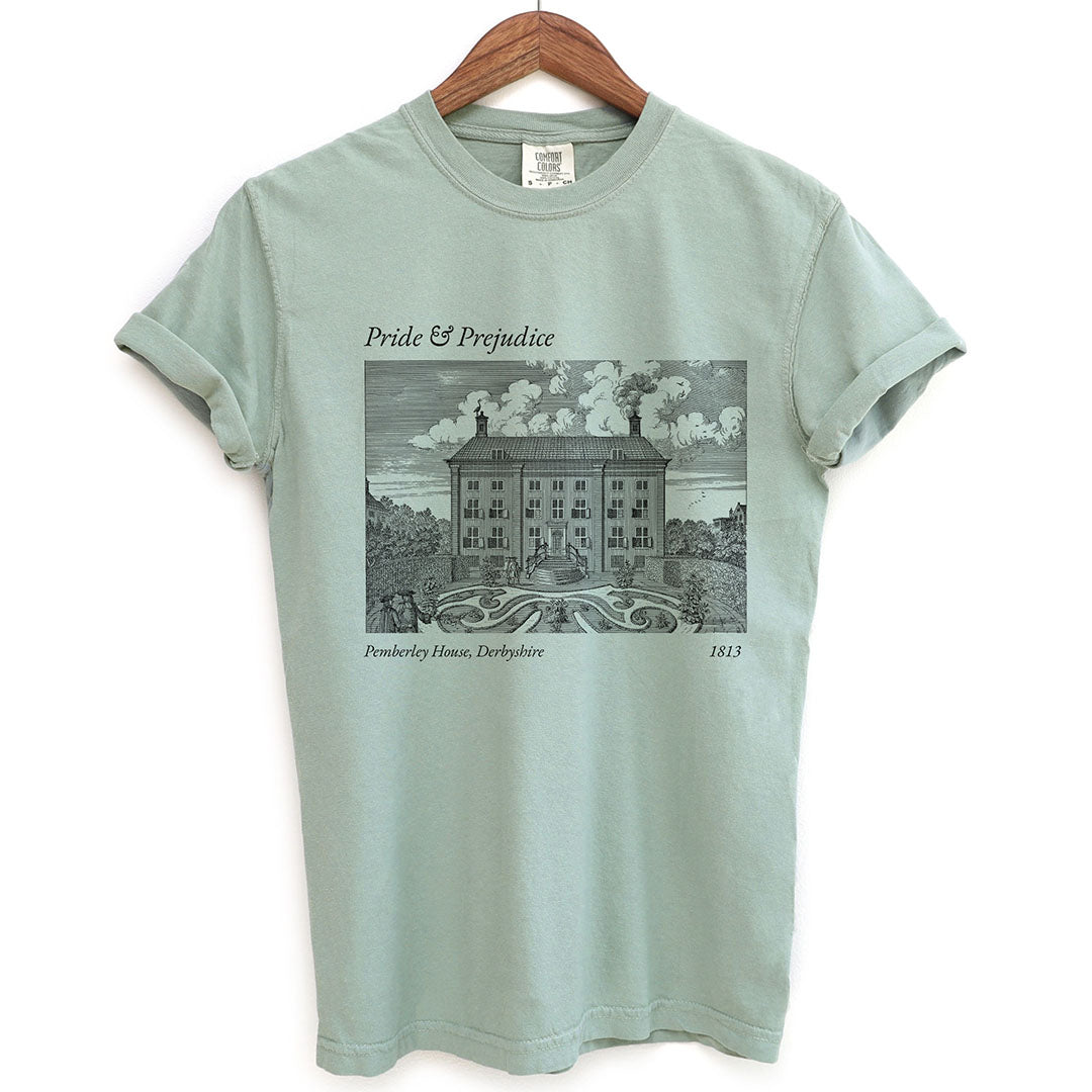 Graphic Pemberley House Pride and Prejudice Shirt