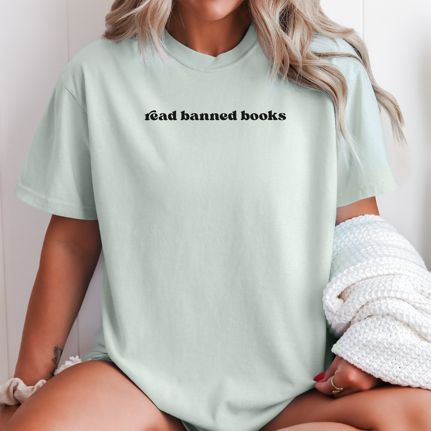 Minimalist Read Banned Books Shirt