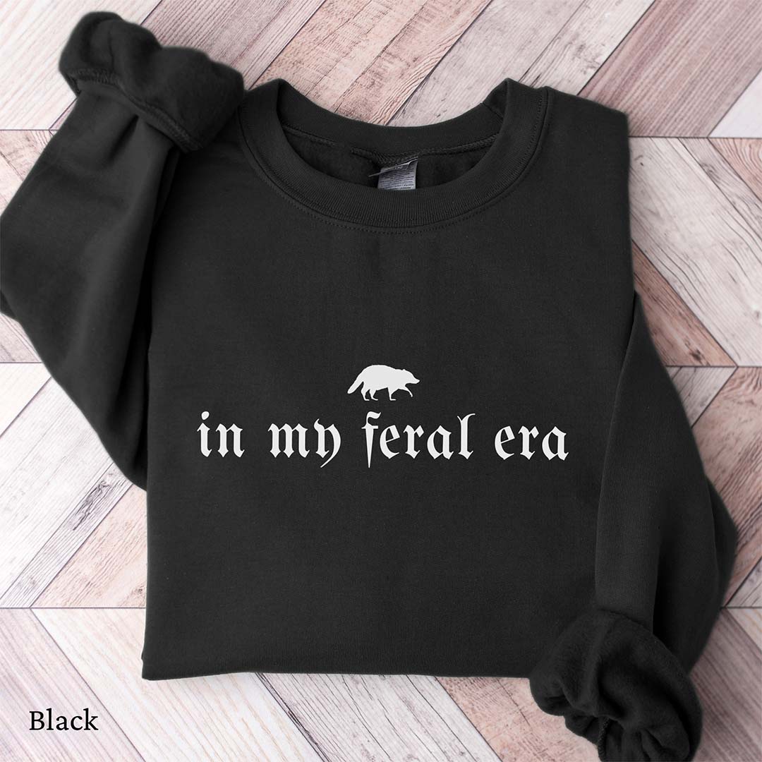 In My Feral Era Raccoon Sweatshirt