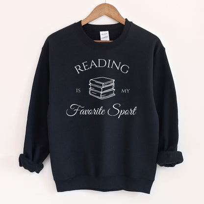 Reading is My Favorite Sport Sweatshirt