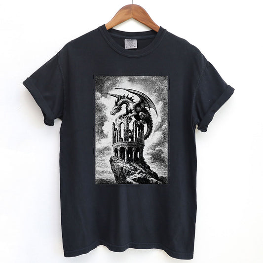 Vintage Castlecore Dragon Shirt