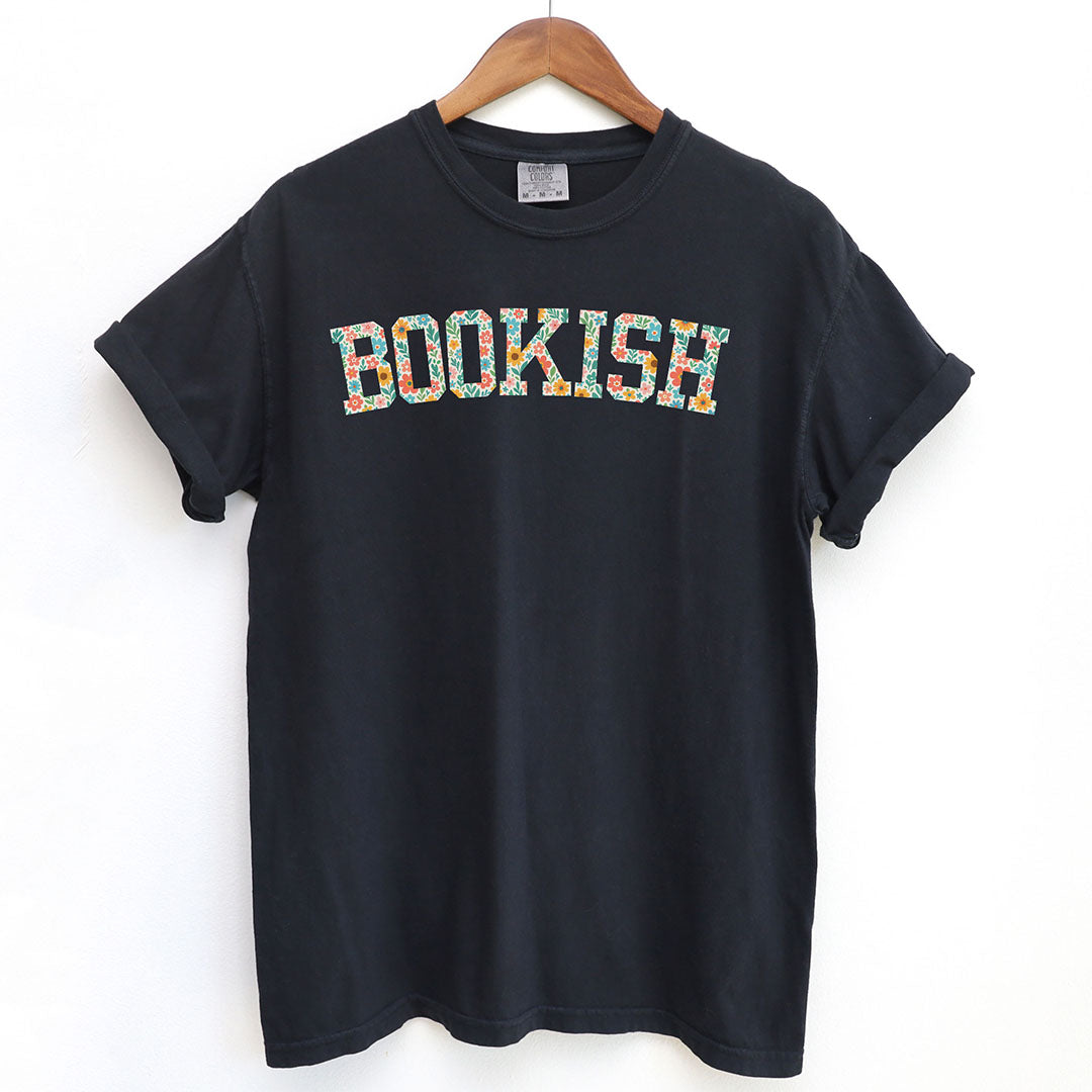 Floral Bookish Varsity Shirt