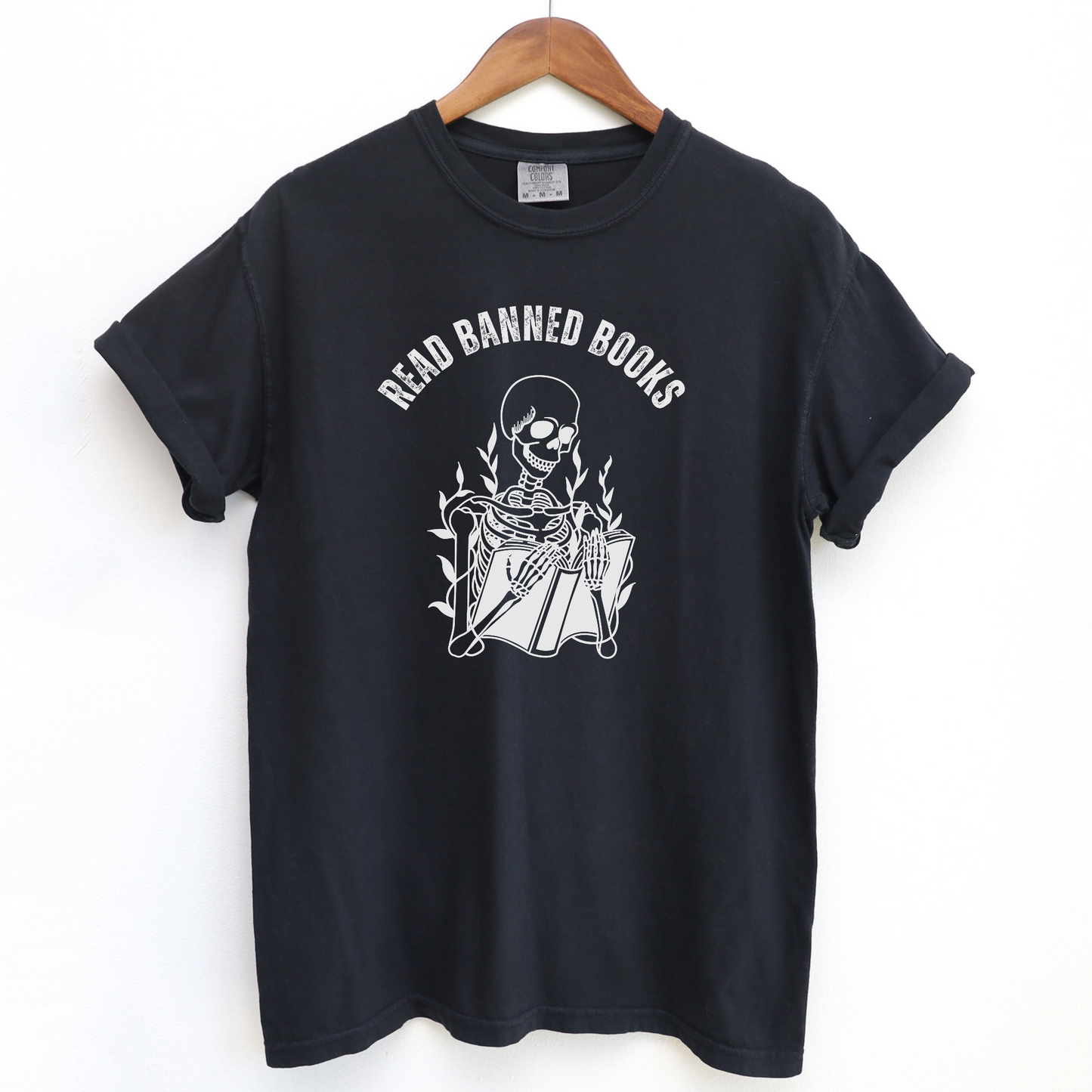 Read Banned Books Skelly Shirt
