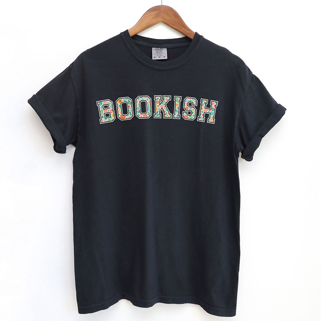 Floral Bookish Varsity Shirt