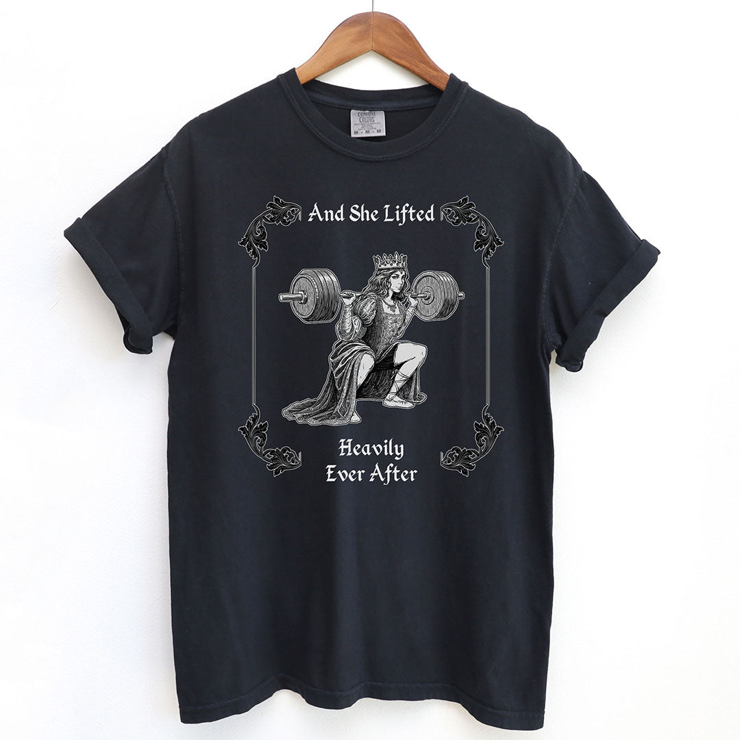 She Lifted Heavily Ever After Women's Gym Shirt