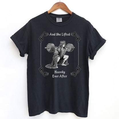 She Lifted Heavily Ever After Women's Gym Shirt