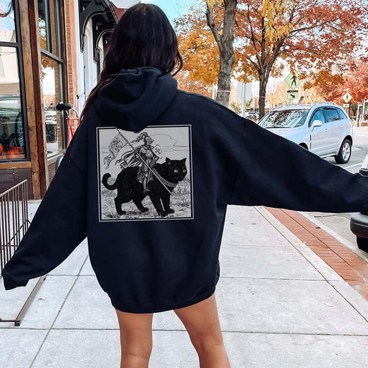Medieval Cat Knight Hoodie