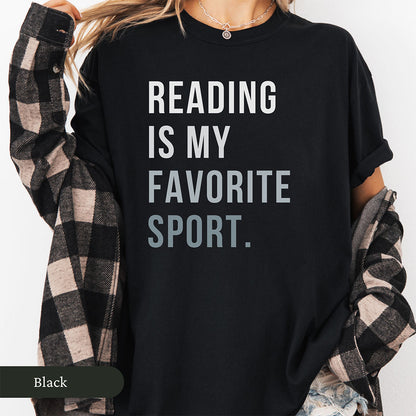 Reading is My Favorite Sport Tee