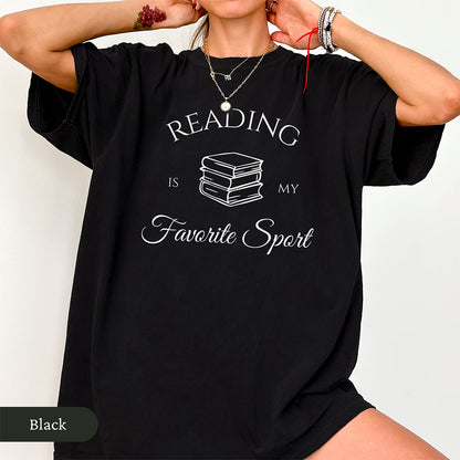 Reading is My Favorite Sport Tee