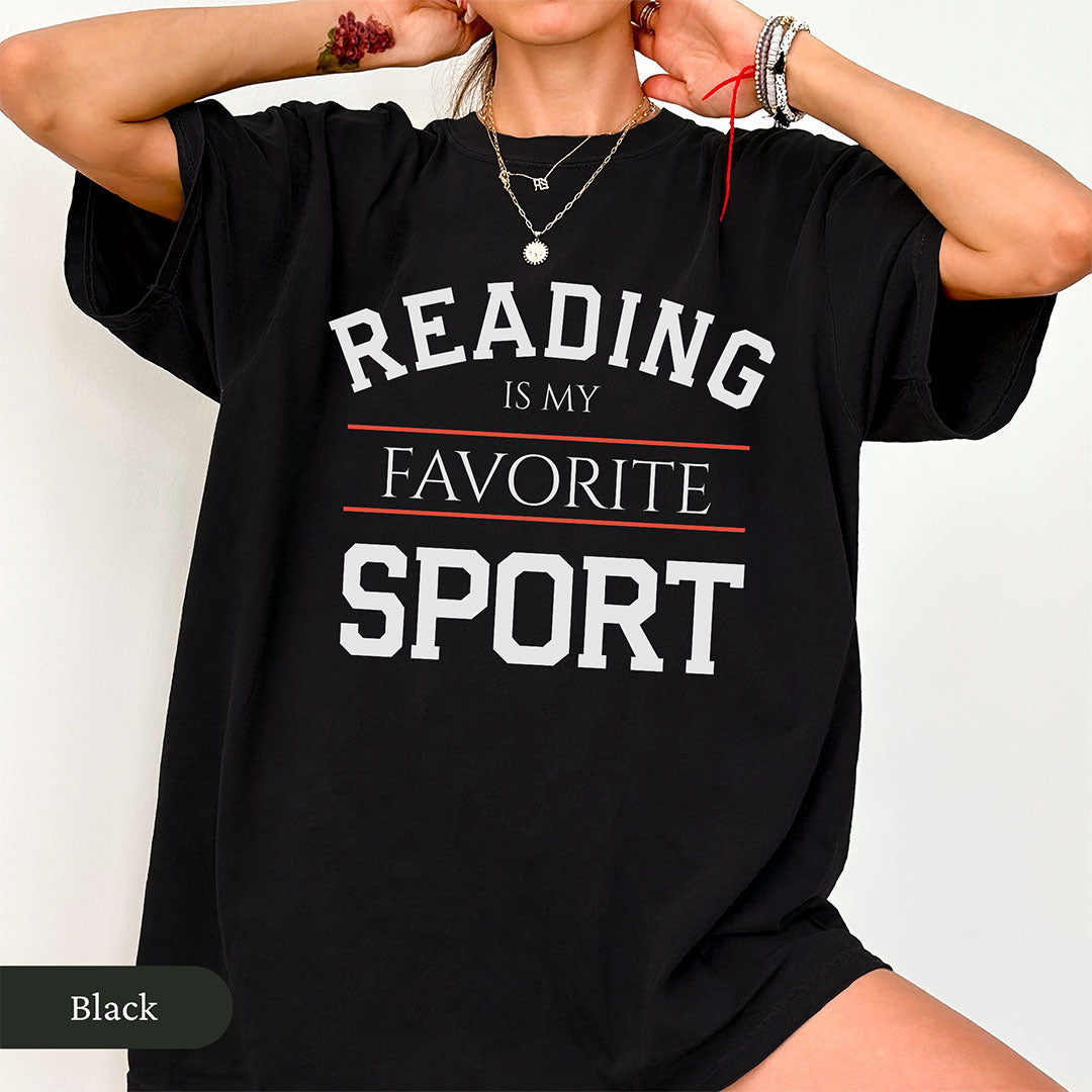 Reading is My Favorite Sport Tee