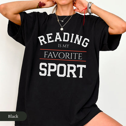Reading is My Favorite Sport Tee