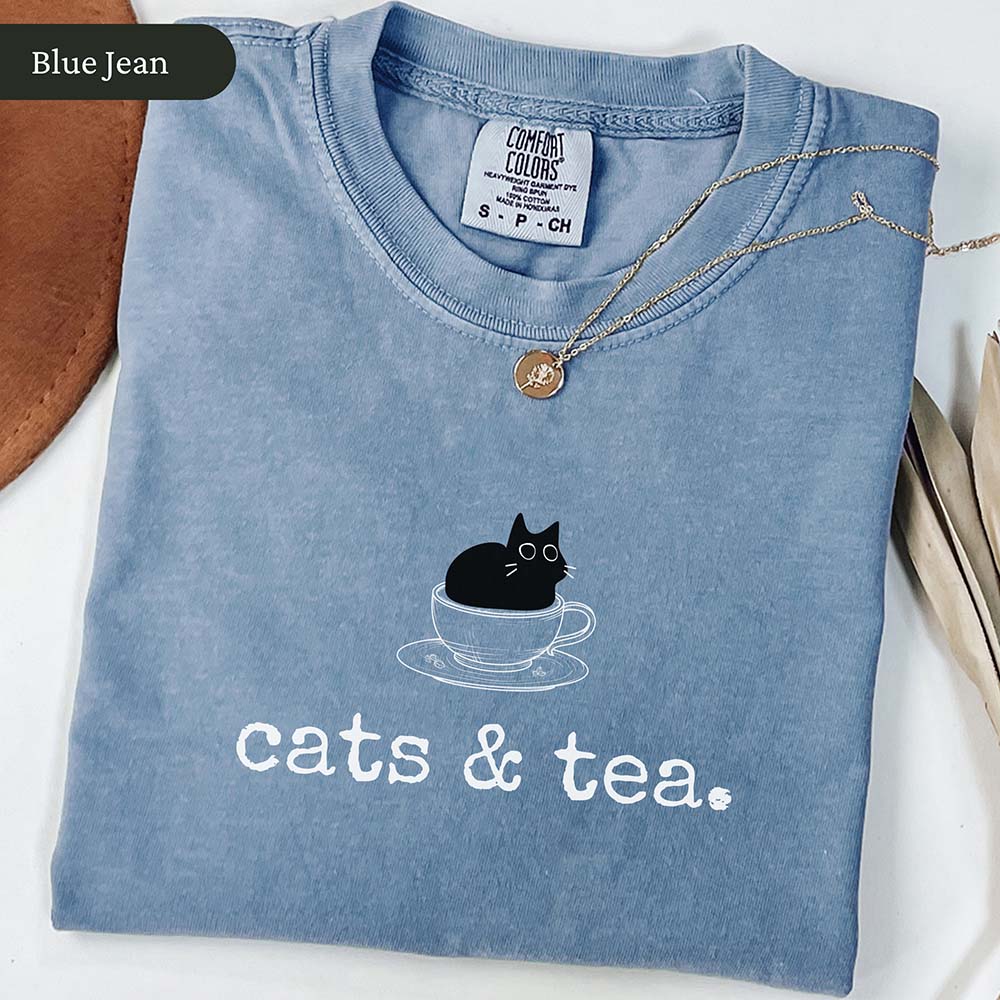 Cats & Tea T-Shirt