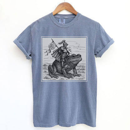 Medieval Knight Frog Rider Shirt