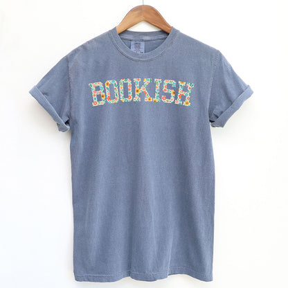 Floral Bookish Varsity Shirt