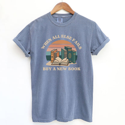 Retro When All Else Fails Buy A New Book Shirt