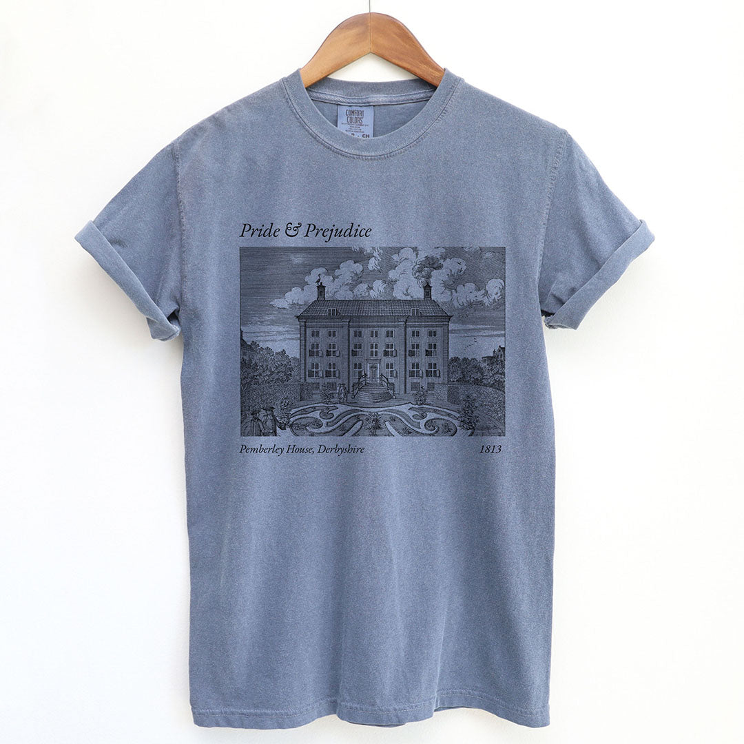 Graphic Pemberley House Pride and Prejudice Shirt