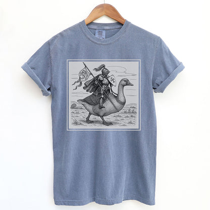 Medieval Knight Goose Rider Shirt