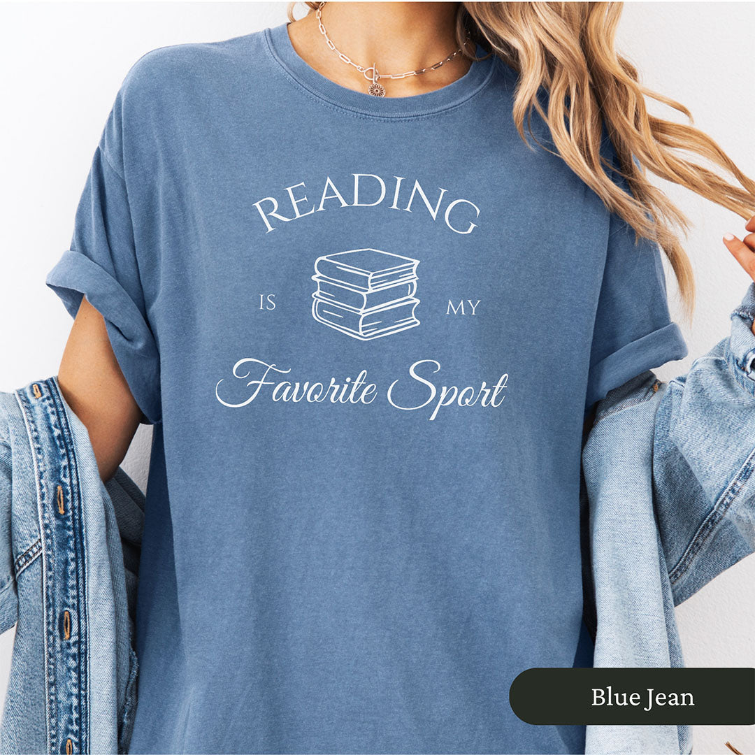 Reading is My Favorite Sport Tee