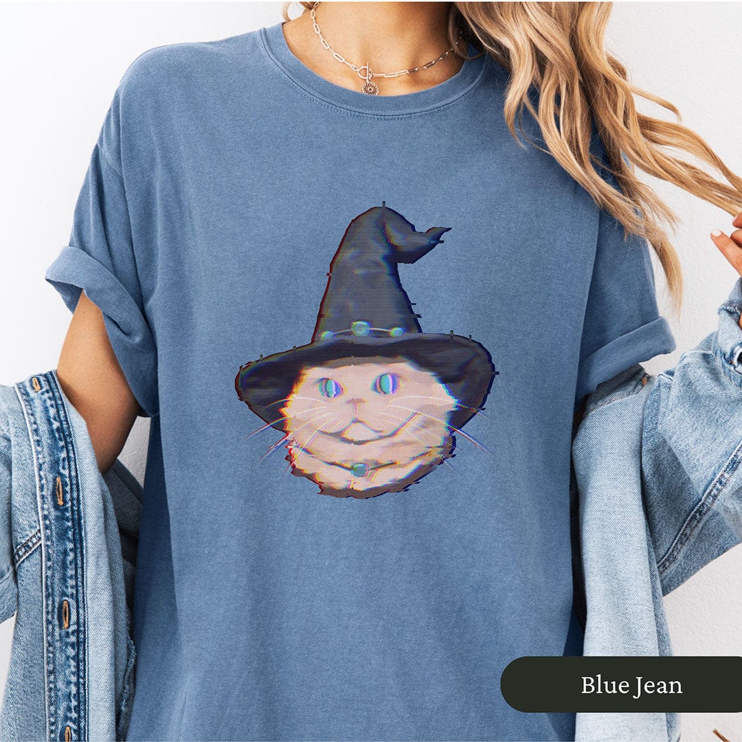 Retro Wizard Cat Shirt
