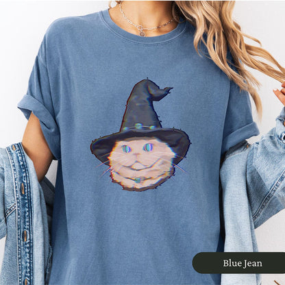 Retro Wizard Cat Shirt
