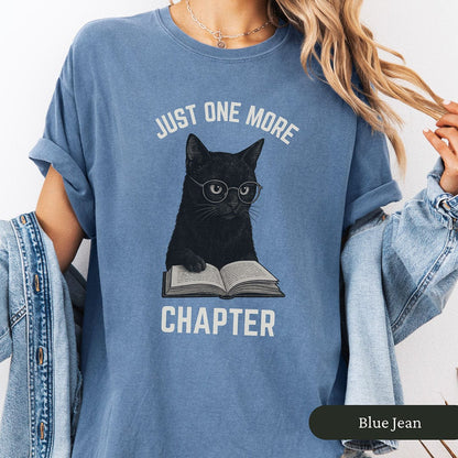 One More Chapter Funny Black Cat Shirt