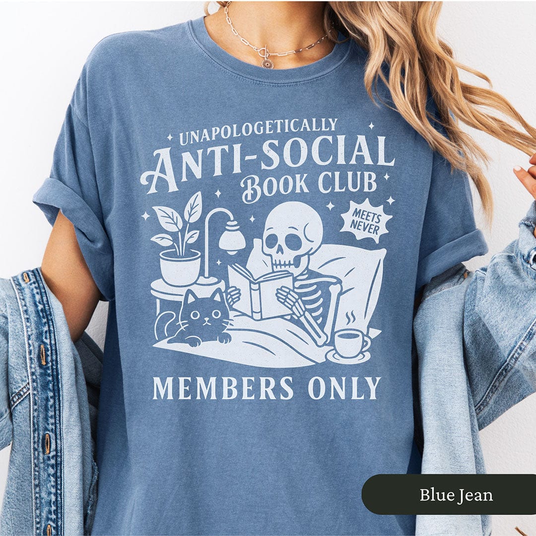 Anti-Social Book Club Shirt
