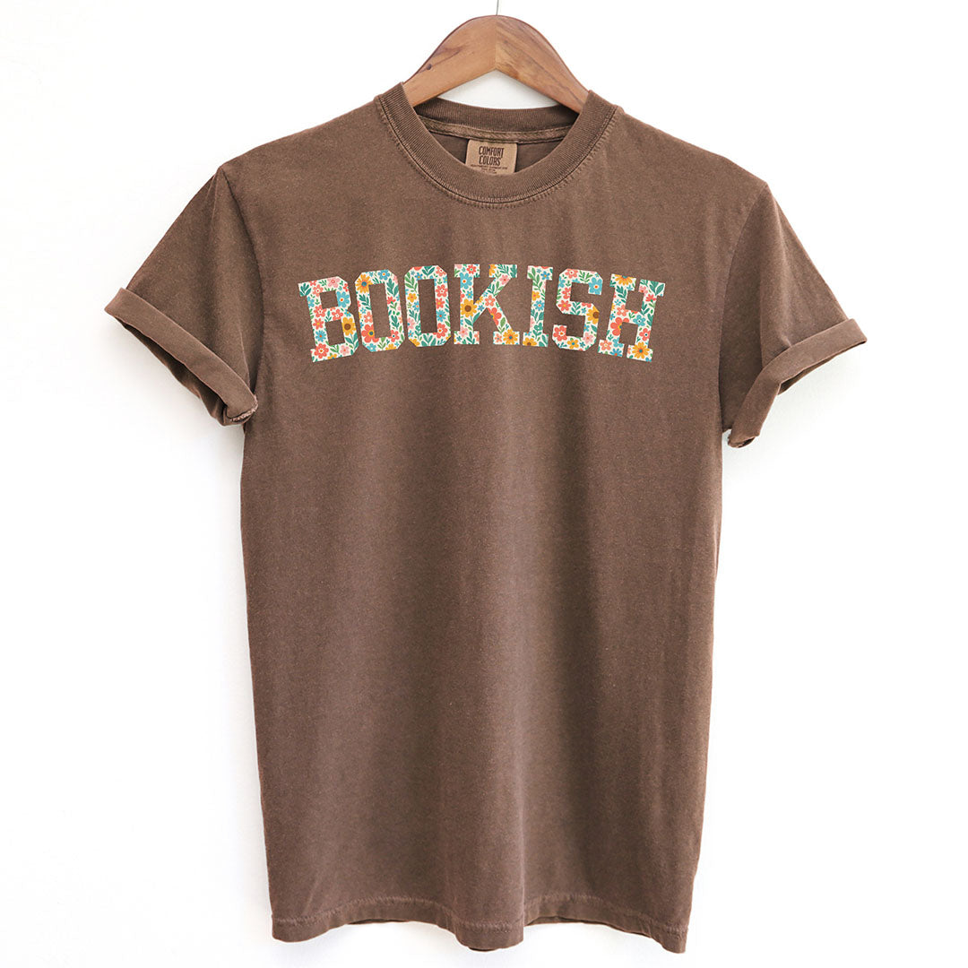 Floral Bookish Varsity Shirt