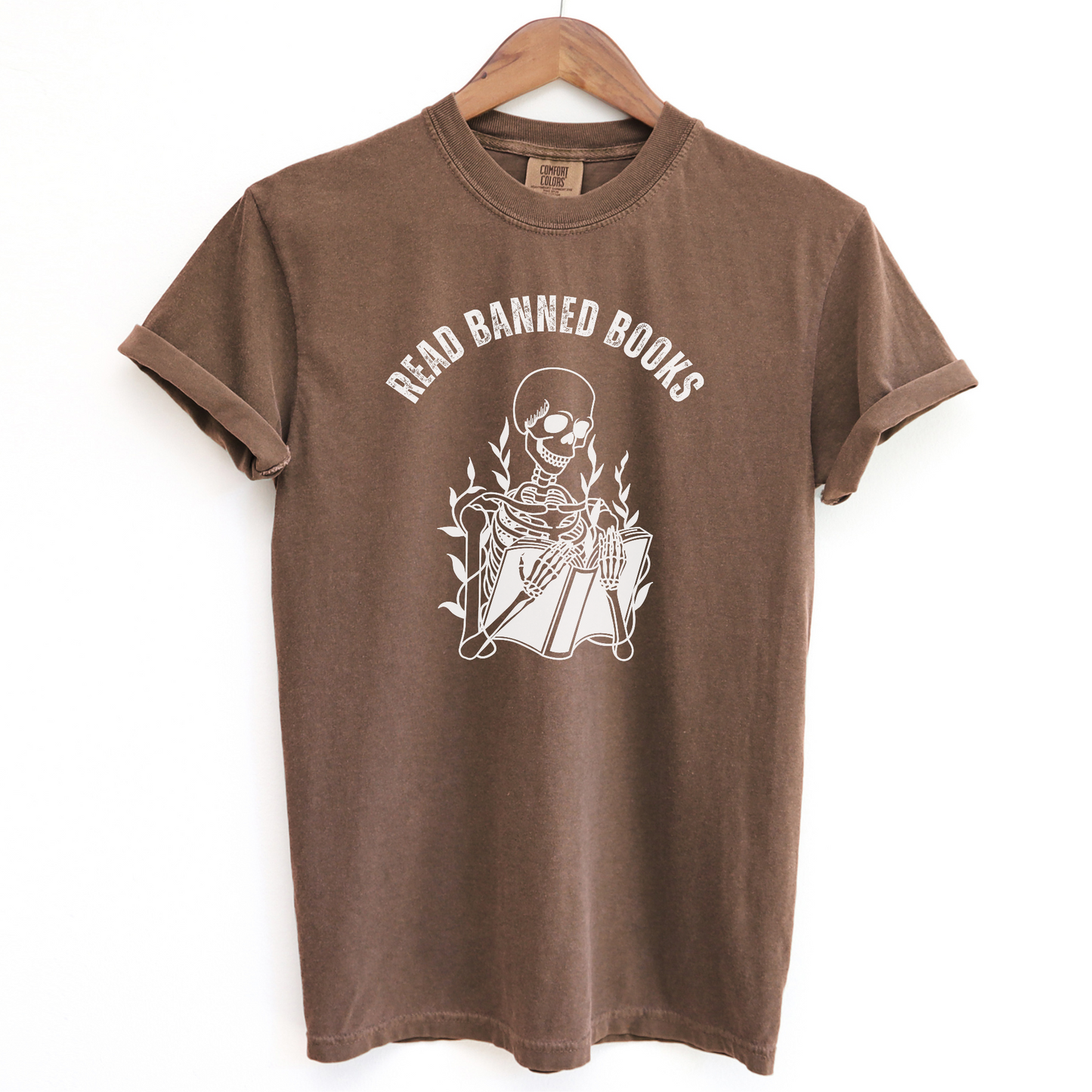 Read Banned Books Skelly Shirt