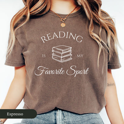 Reading is My Favorite Sport Tee
