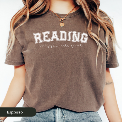 Reading is My Favorite Sport Shirt