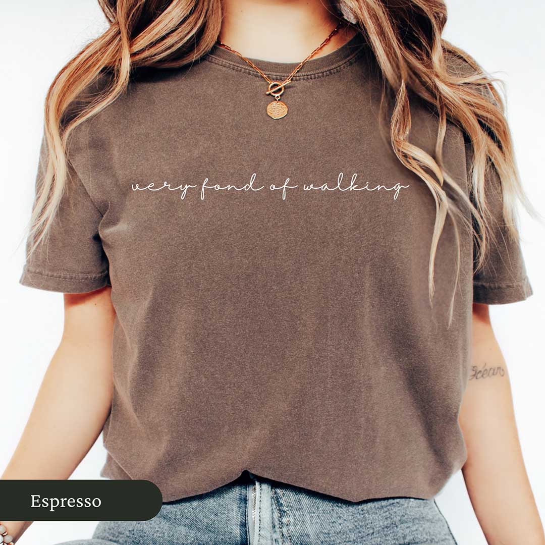 Very Fond of Walking Pride and Prejudice Shirt