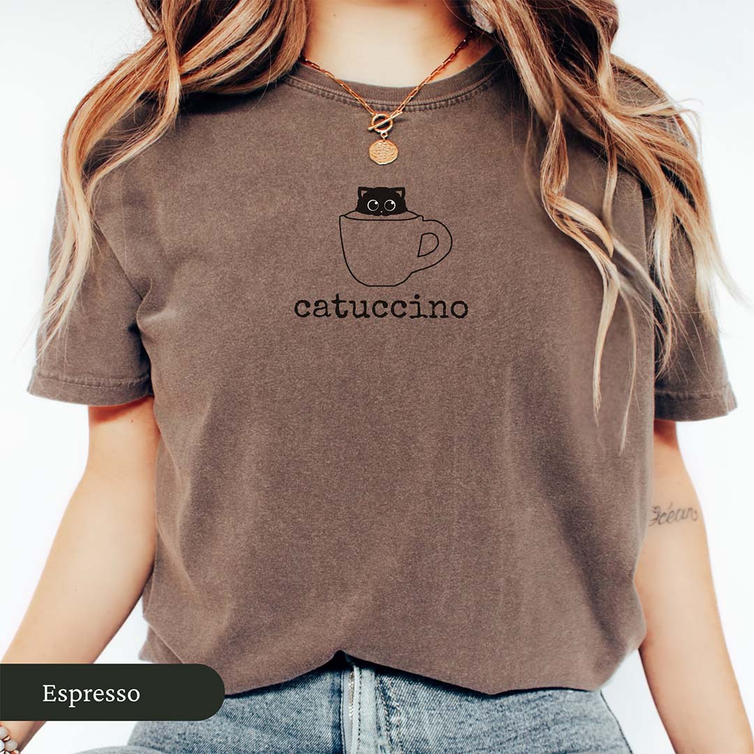 Catuccino Coffee Lover Shirt