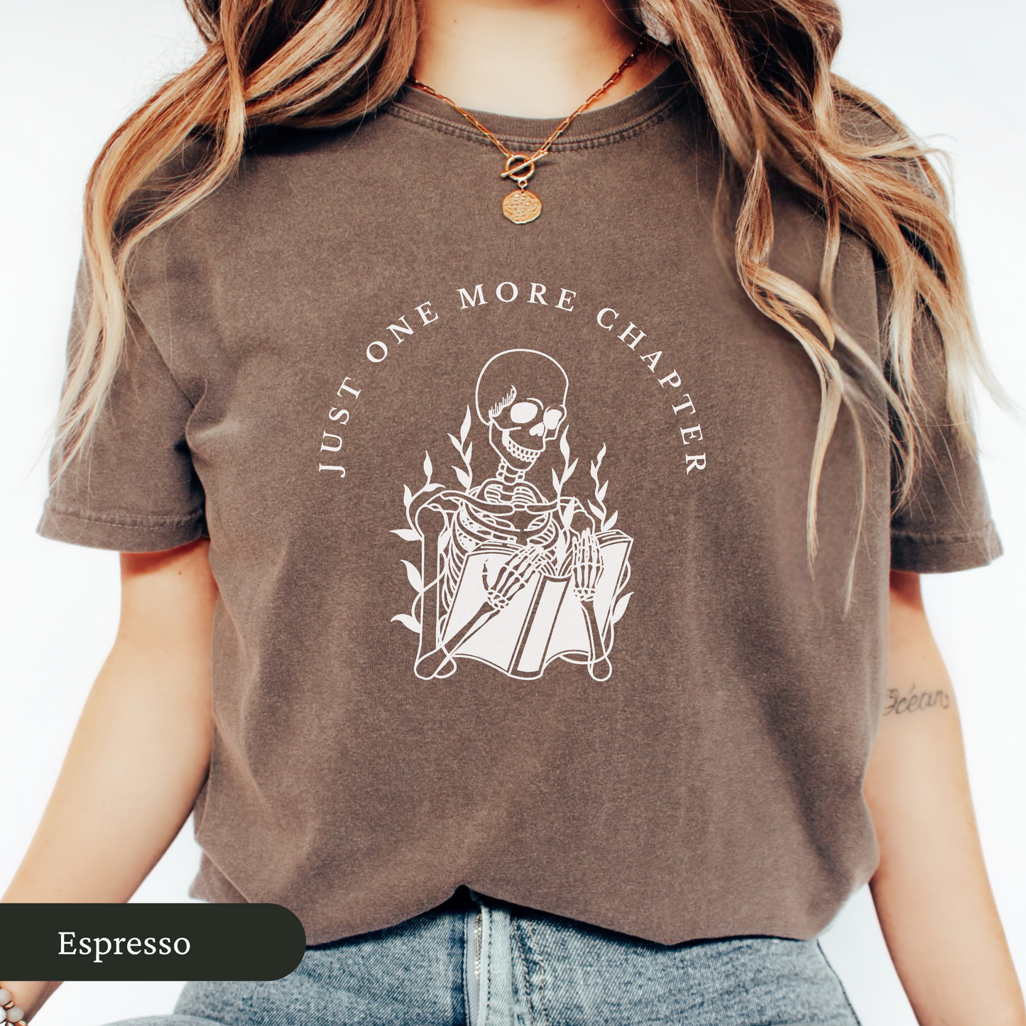 One More Chapter Skeleton Shirt