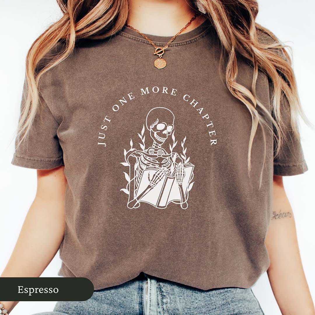 One More Chapter Skeleton Shirt